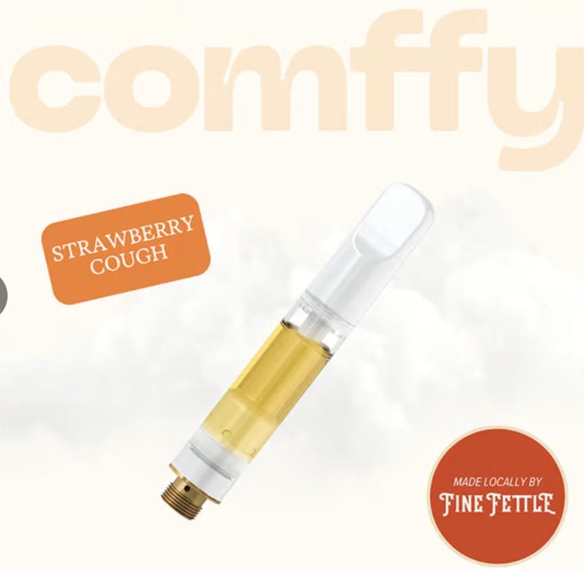 Fine Fettle - Fine Fettle - Comffy Strawberry Cough Vape Cartridge 1g - 1
