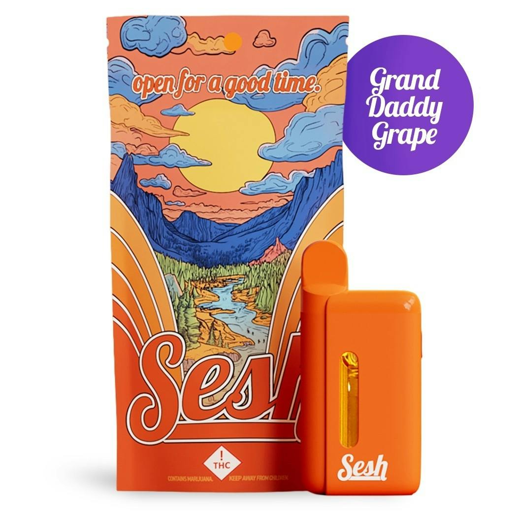 Craft Concentrates - Grand Daddy Grape - Super Seshie 4g AIO - 1