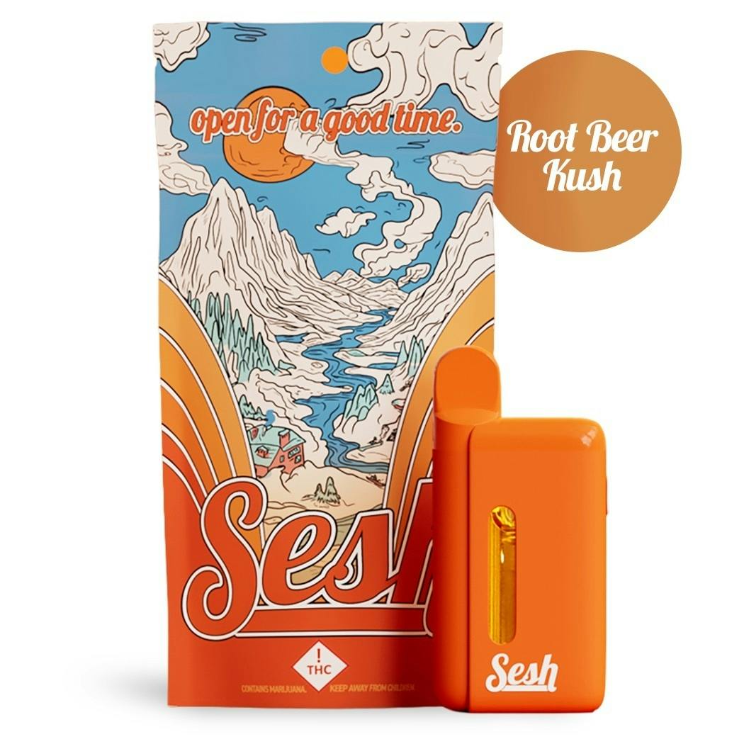 Craft Concentrates - Root Beer Kush - 'Super Seshie' 4g AIO - by Sesh® - 1