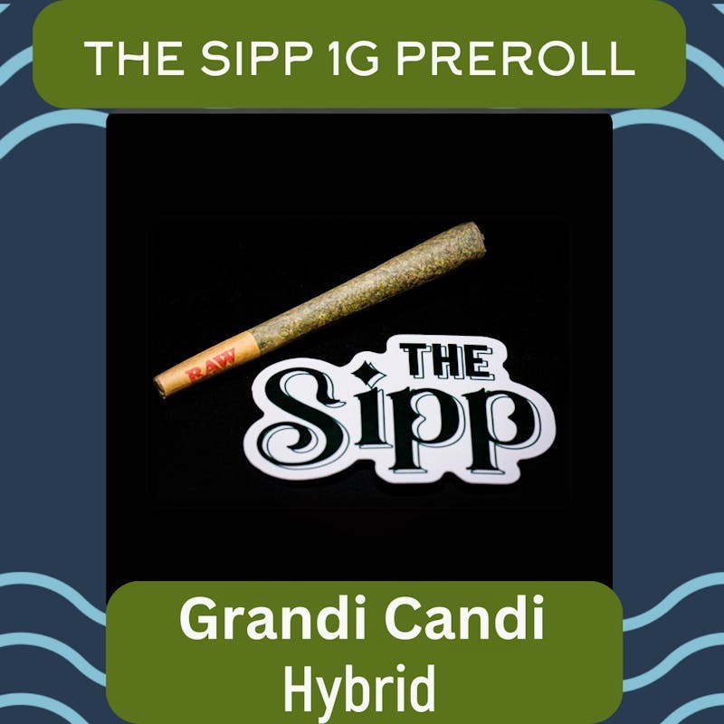The Sipp - Grandi Candy – Full Spectrum Syringe – 1g - 1
