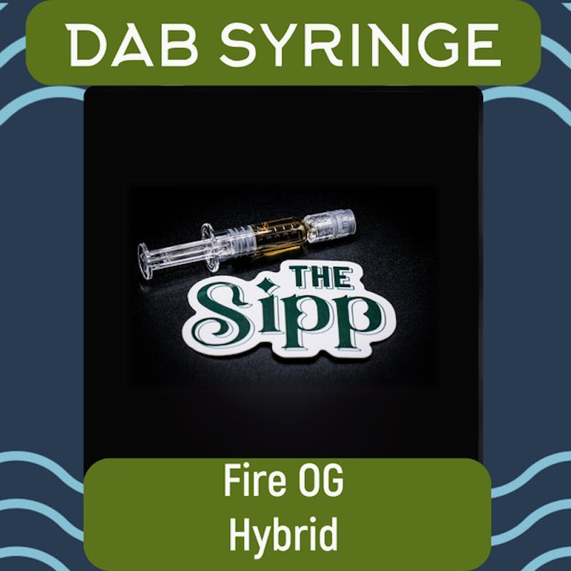 The Sipp - Fire OG – Full Spectrum Syringe – 1g - 1