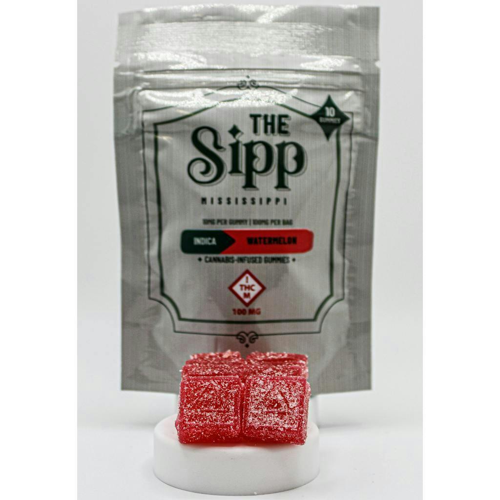 The Sipp - Sour Watermelon Gummies – 100mg - 1