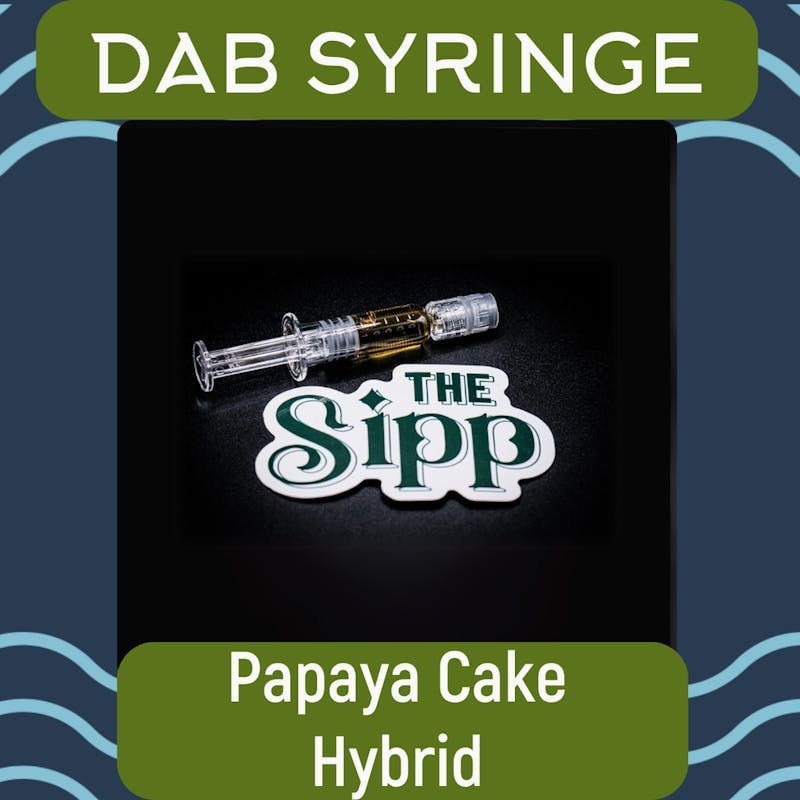The Sipp - Papaya Cake – Full Spectrum Syringe – 1g - 1