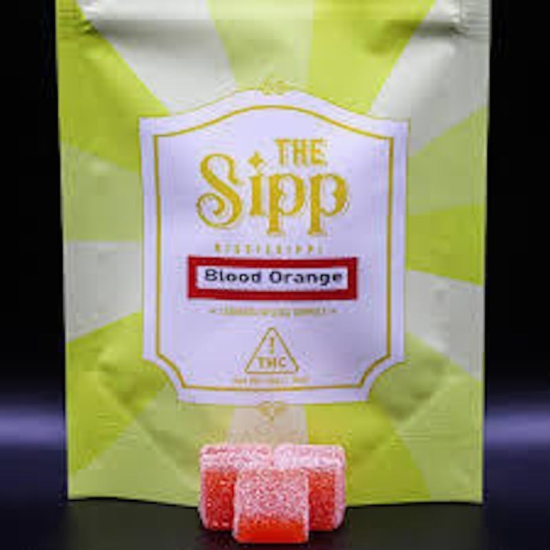 The Sipp - Blood Orange Sativa Gummies – 100mg - 1