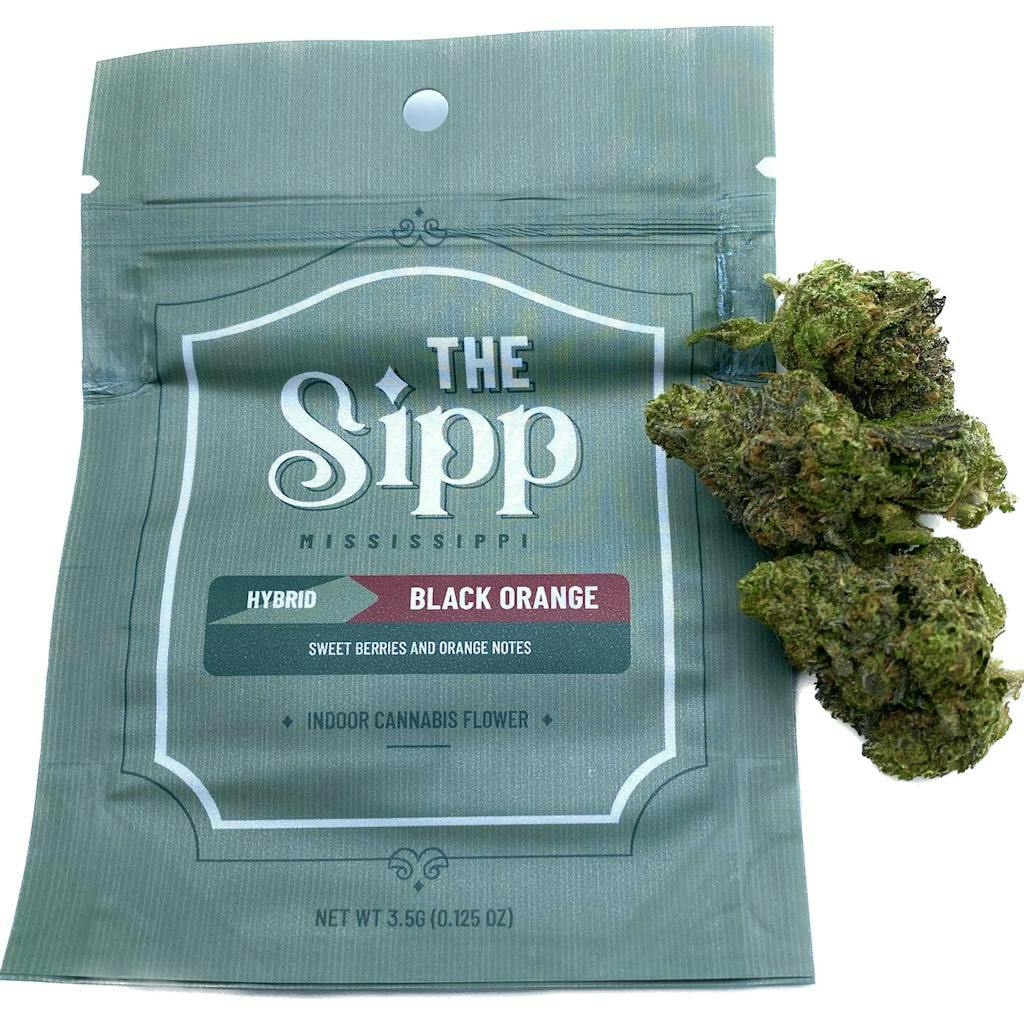The Sipp - Black Orange – Flower – 3.5g - 1