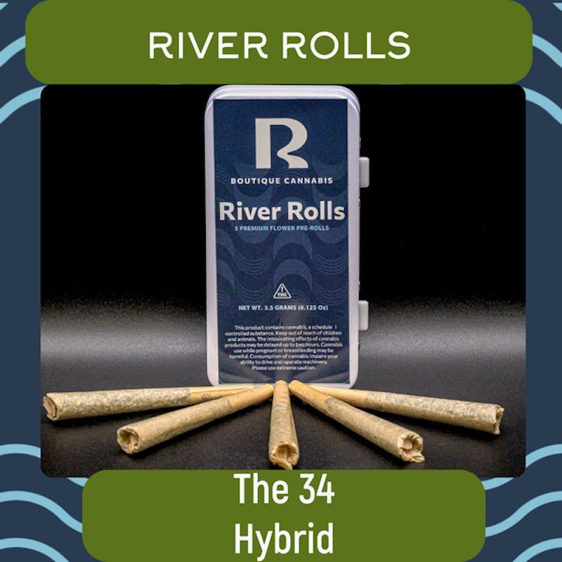 The Sipp - The 34 – Pre-Roll Pack – 5 × 0.7g - 1