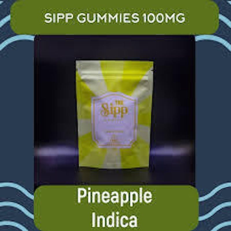 The Sipp - Pineapple Bliss Gummies – 100mg - 1