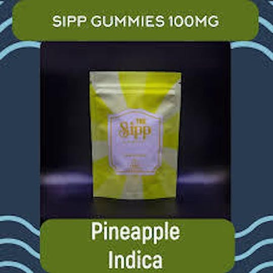 The Sipp - Pineapple Bliss Gummies – 100mg - 1