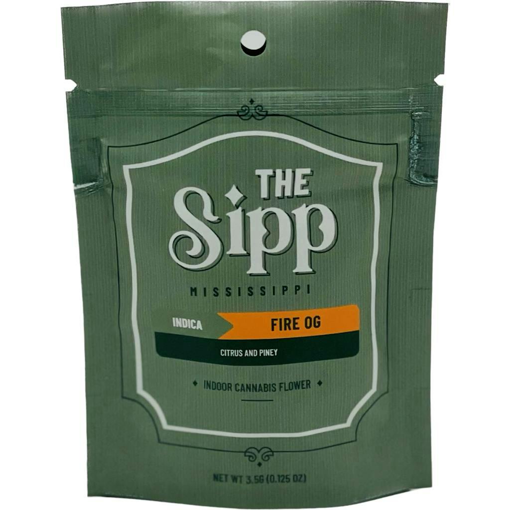 The Sipp - Fire OG – Flower – 3.5g - 1