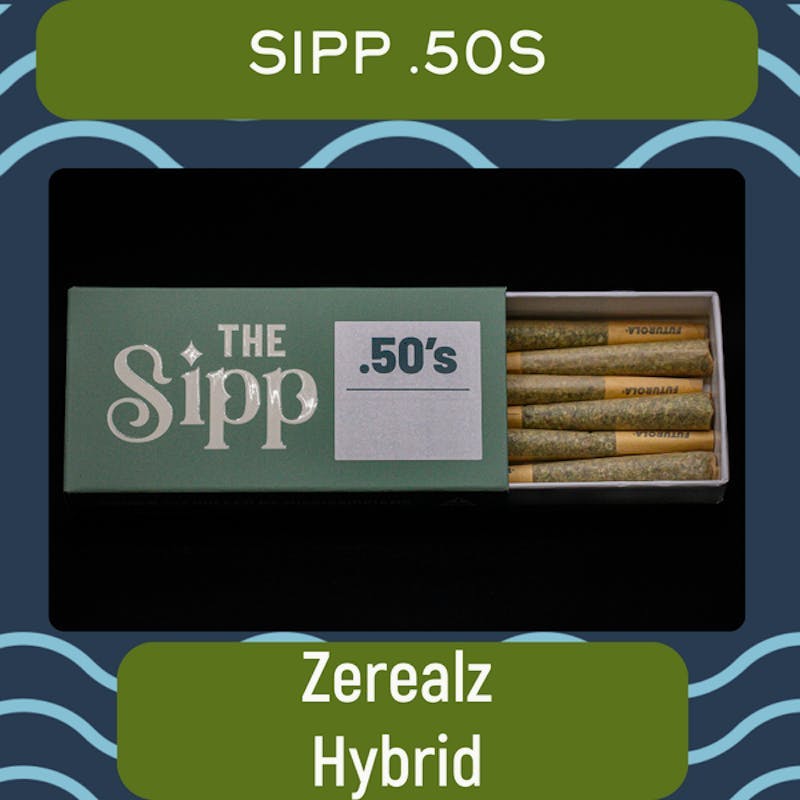 The Sipp - Zerealz Sipp 50s – Pre-Roll Pack – 7 × 0.5g - 1