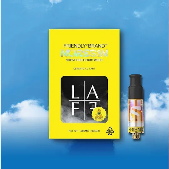 Friendly Brand - Friendly Brand x L.A.F.F | Orange Drip | Cured Nuresin Cartridge | 1g - 1