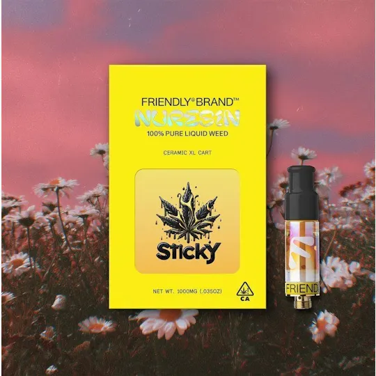 Friendly Brand - Friendly Brand x Sticky | Pink Lambo | Live Nuresin Cartridge | 1g - 1