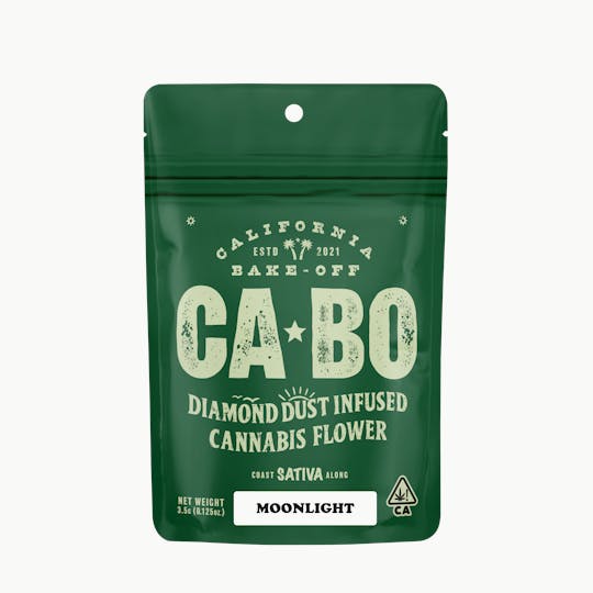 CABO - CABO Diamond Dust Infused 3.5g Flower - Moonlight - Sativa - 1