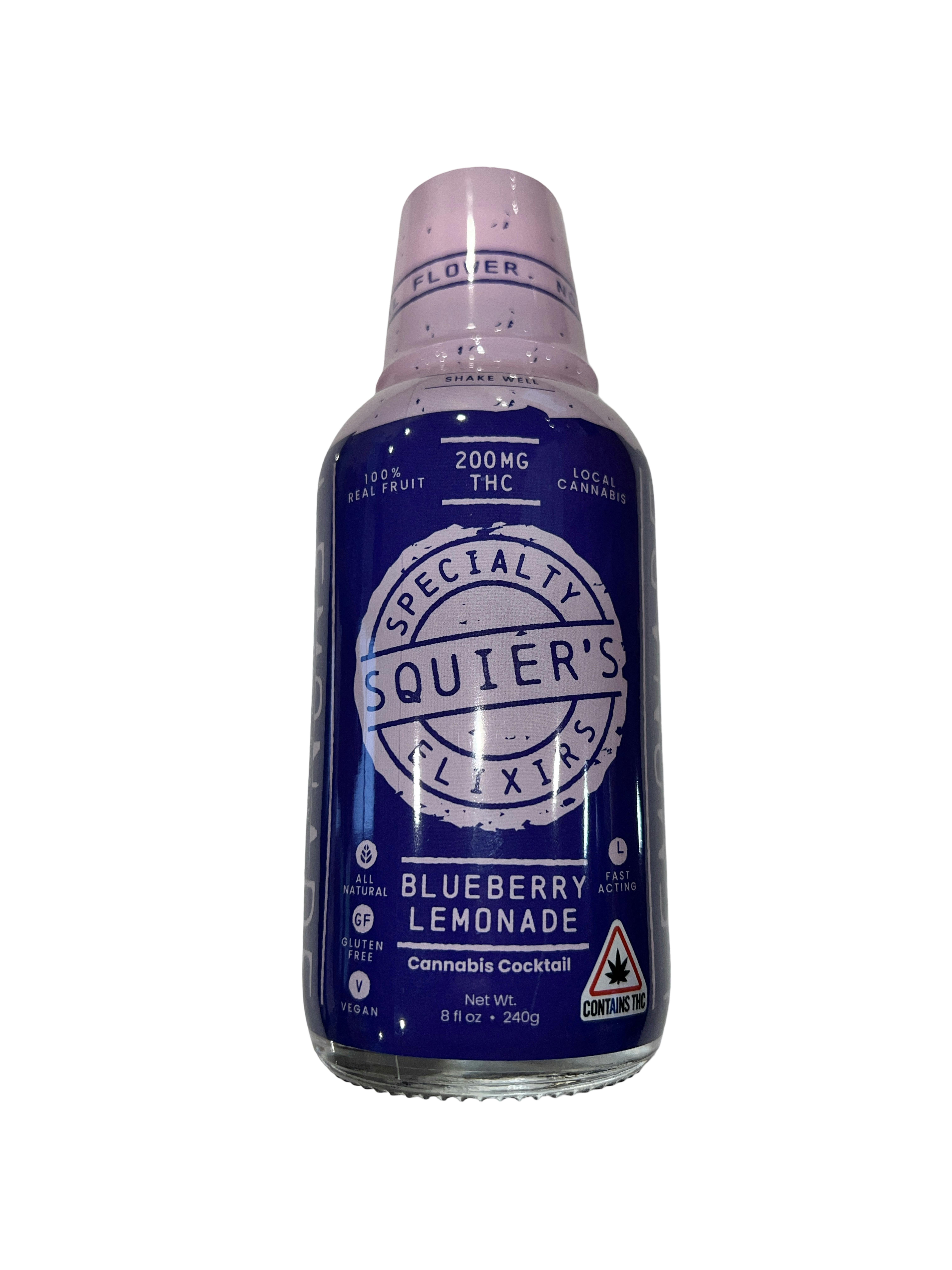 Indico - Squier's 200mg Hash Rosin Blueberry Lemonade RTD - 1