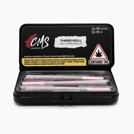 CMS Gardens - CMS Gardens - Cherry Madness Pre-Roll 1g 3pk - 1