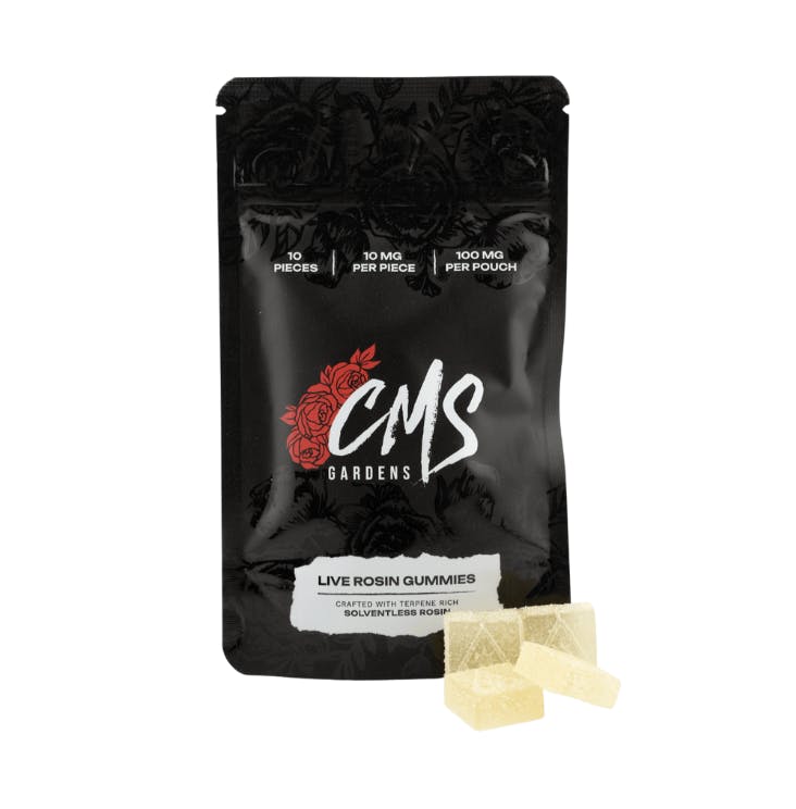CMS Gardens - CMS Gardens - Sea Foam Lime Live Rosin Gummies 10pk - 1