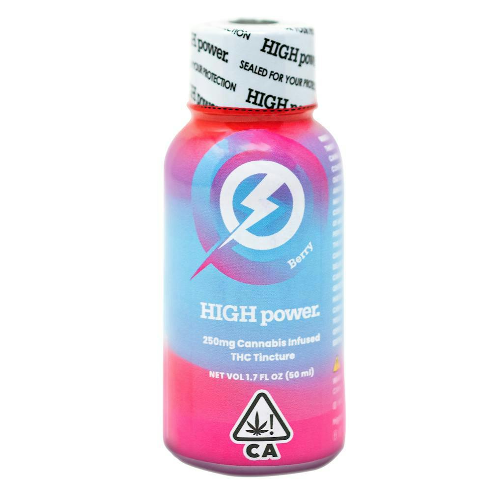 HIGH power syrup - Berry – Mix-In – 250mg THC – Single - 1