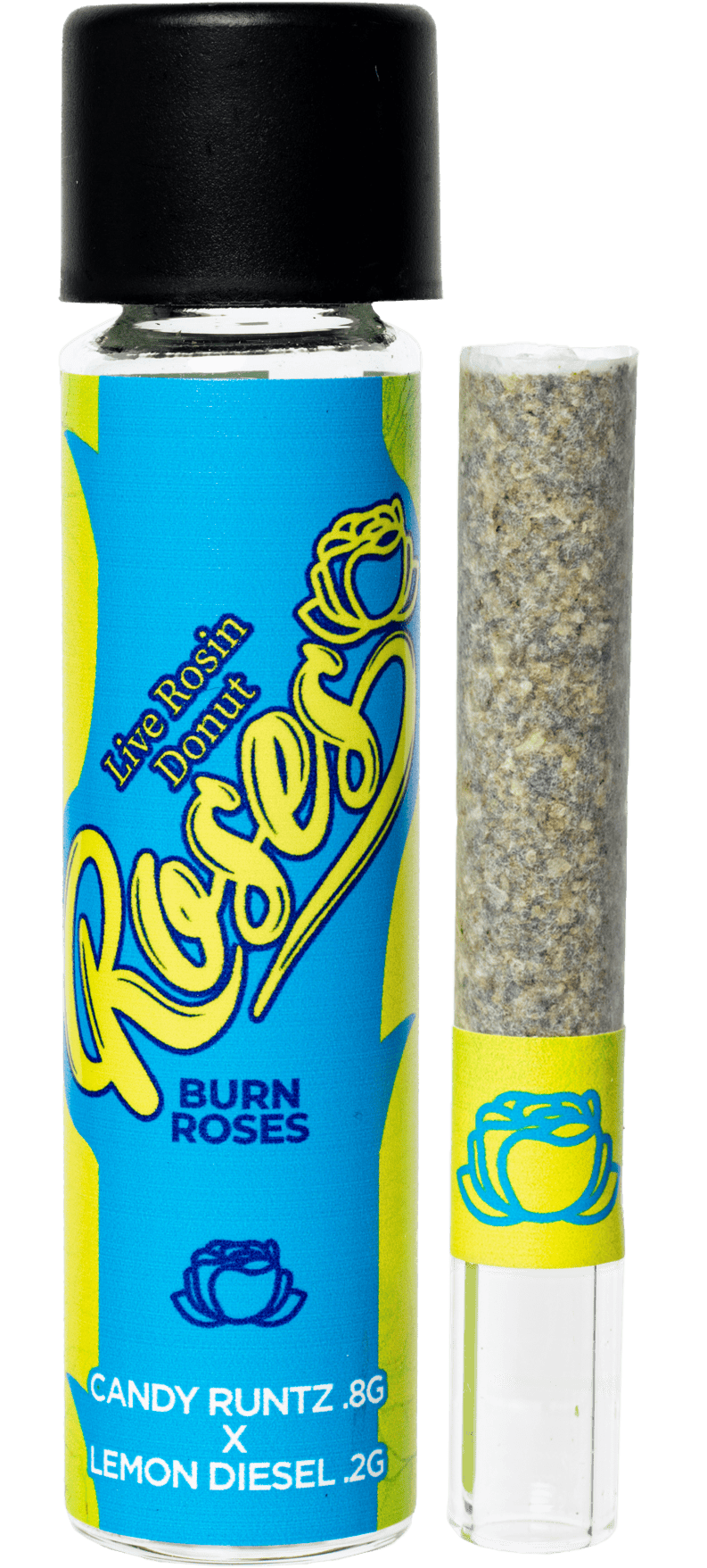 Roses - LIVE ROSIN DONUT 1G | Candy Runtz .8g x Lemon Diesel .2g - 1