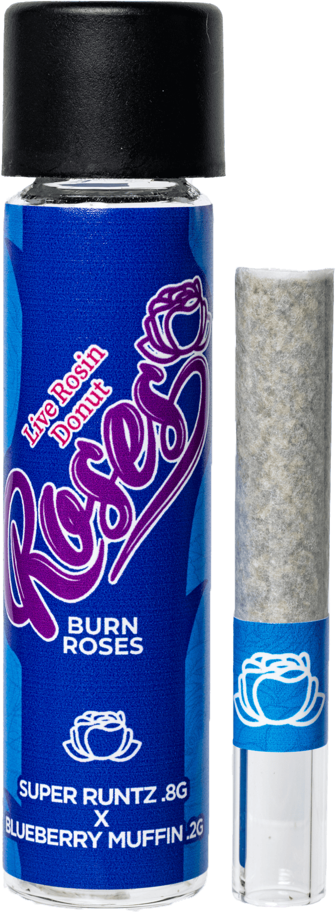 Roses - LIVE ROSIN DONUT 1G | Super Runtz .8g x Blueberry Muffin - 1