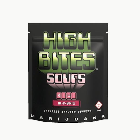 High Bites - High Bites | Sour Kiwi | 1000mg | 10pk Gummies - 1