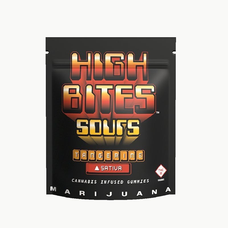 High Bites - High Bites | Sour Tangerine | 1000mg | 10pk Gummies - 1