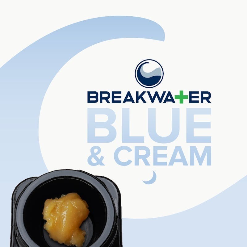 Breakwater - Blue & Cream | Live Hash Rosin 1g - 1