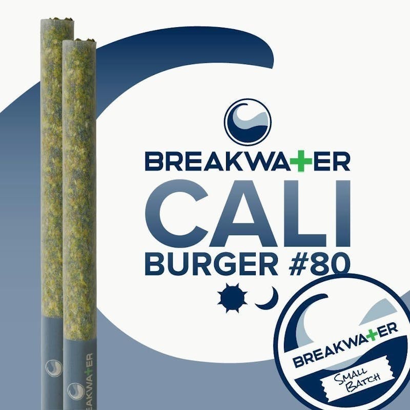 Breakwater - Cali Burger #80 | 2pk Pre-Roll .5g - 1