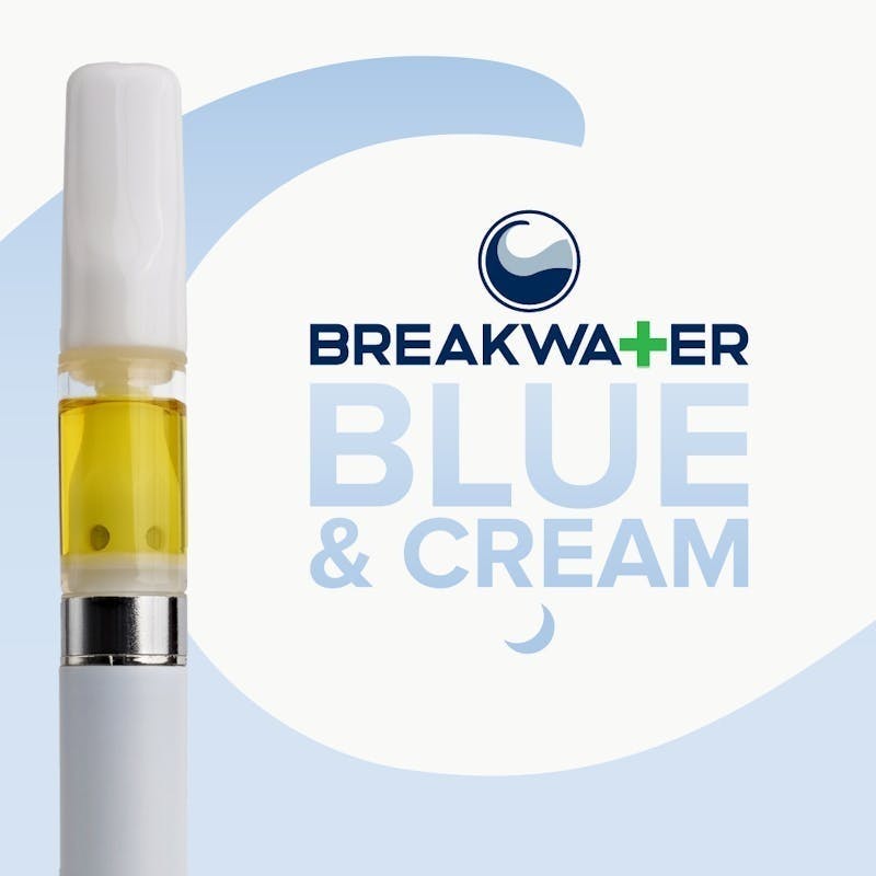 Breakwater - Blue & Cream | Live Hash Rosin Cartridge .5g - 1