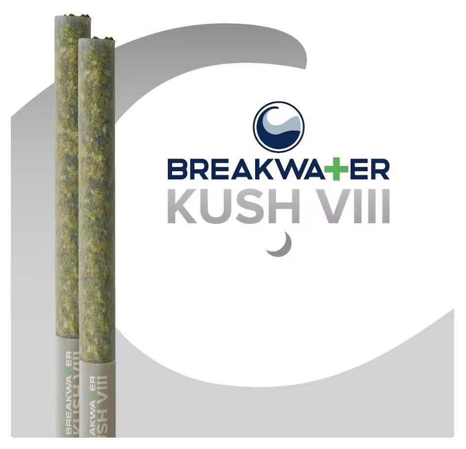 Breakwater - Kush VIII | 2pk Pre-Roll 1g - 1