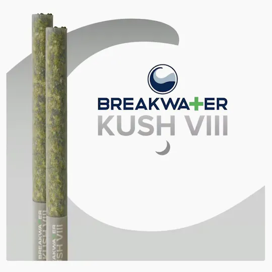 Breakwater - Kush VIII | 2pk Pre-Roll 1g - 1