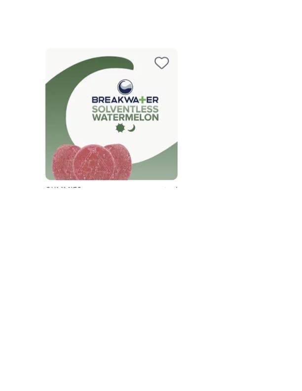 Breakwater - Watermelon Rosin Gummies | 10pk - 1