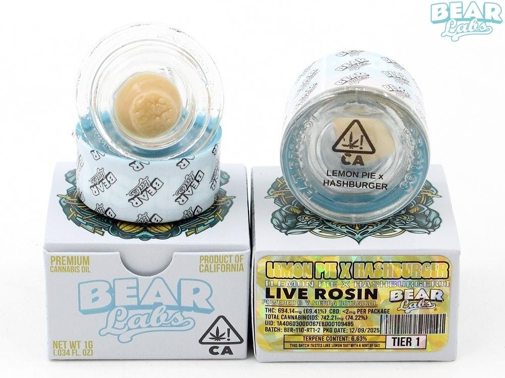 Bear Labs - Lemon Pie x Hashburger - 1