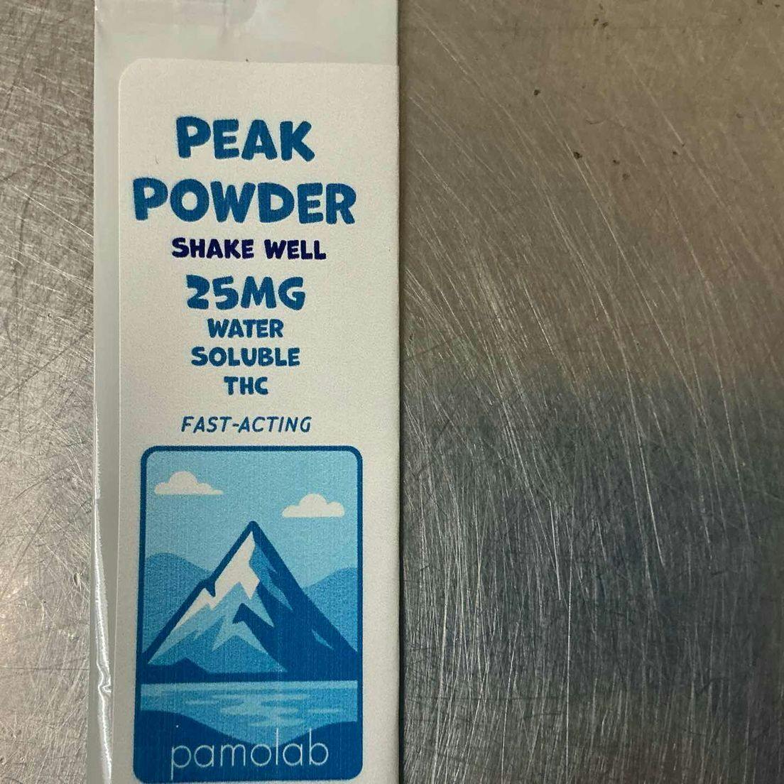Pamolab - Pamolab | Peak Powder | Water Soluble THC | 25mg - 1