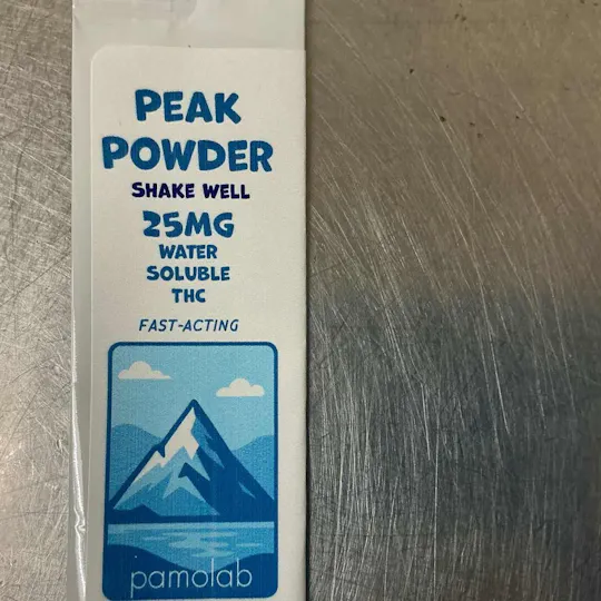 Pamolab - Pamolab | Peak Powder | Water Soluble THC | 25mg - 1