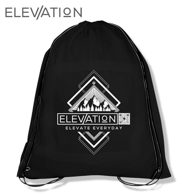 Elevation - Drawstring Tote Bag - 1
