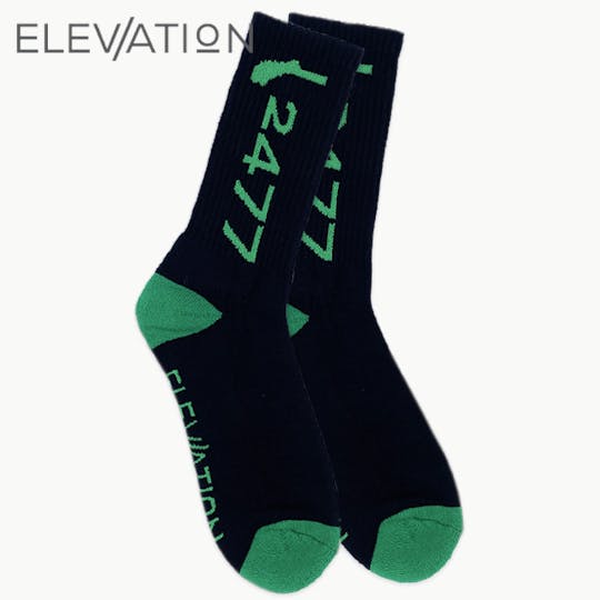 Elevation - The Local – Crew Length Sport Sock - 1