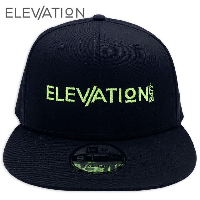 Elevation - Black Hat – 9Fifty Snap Back - 1