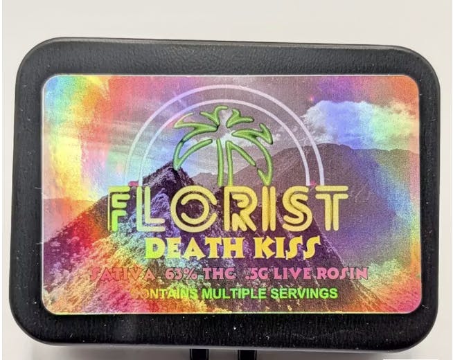 Florist Vt - Florist VT - Death Kiss Live Rosin Concentrate 0.5g - 1