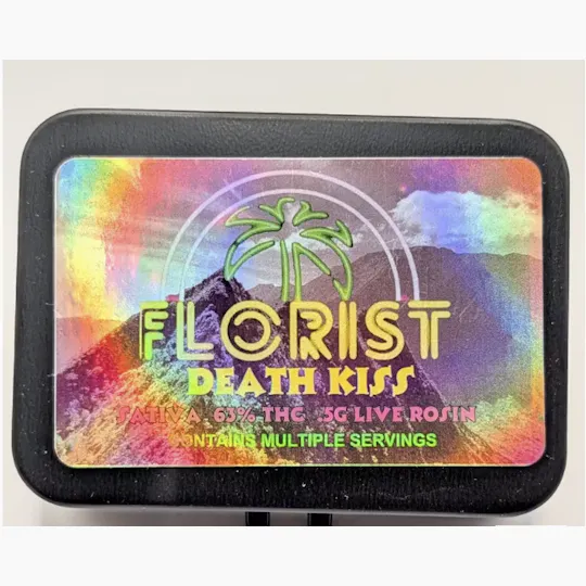 Florist Vt - Florist VT - Death Kiss Live Rosin Concentrate 0.5g - 1