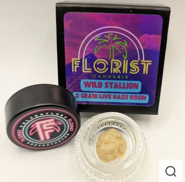 Florist Vt - Florist VT - Wild Stallion Live Hash Rosin Concentrate 2g - 1