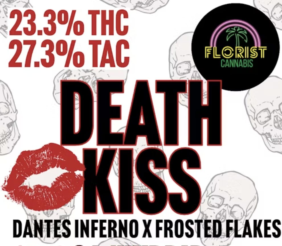 Florist Vt - Florist VT - Death Kiss Flower 1g - 1