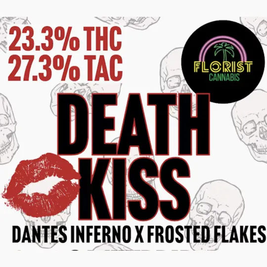 Florist Vt - Florist VT - Death Kiss Flower 1g - 1