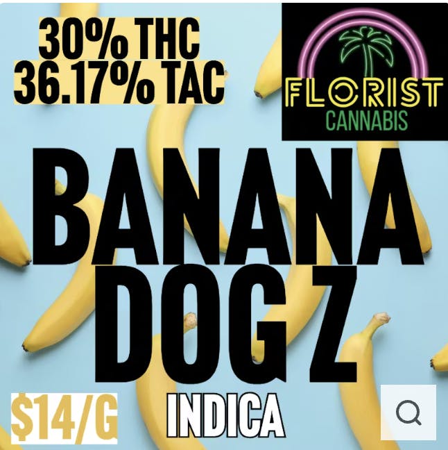 Florist Vt - Florist VT - Banana Dog Z Flower 14g - 1