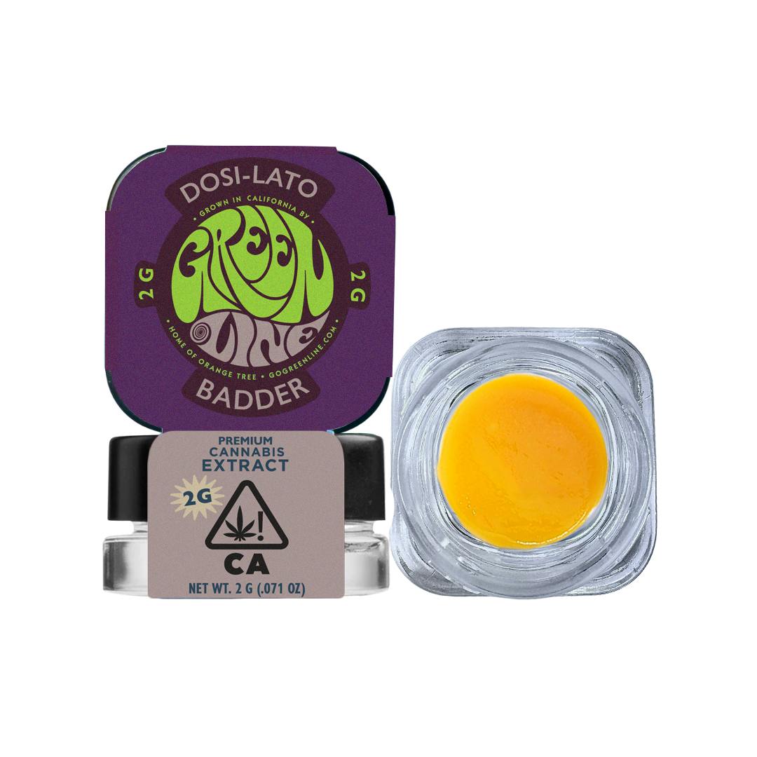 Greenline - Dosi-Lato - Badder - Extract - Indica - 2g - 1