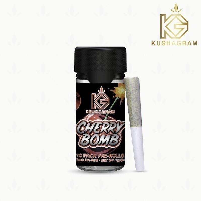 KUSHAGRAM - Cherry Bomb 10pk Pre Rolls - 7g - 1