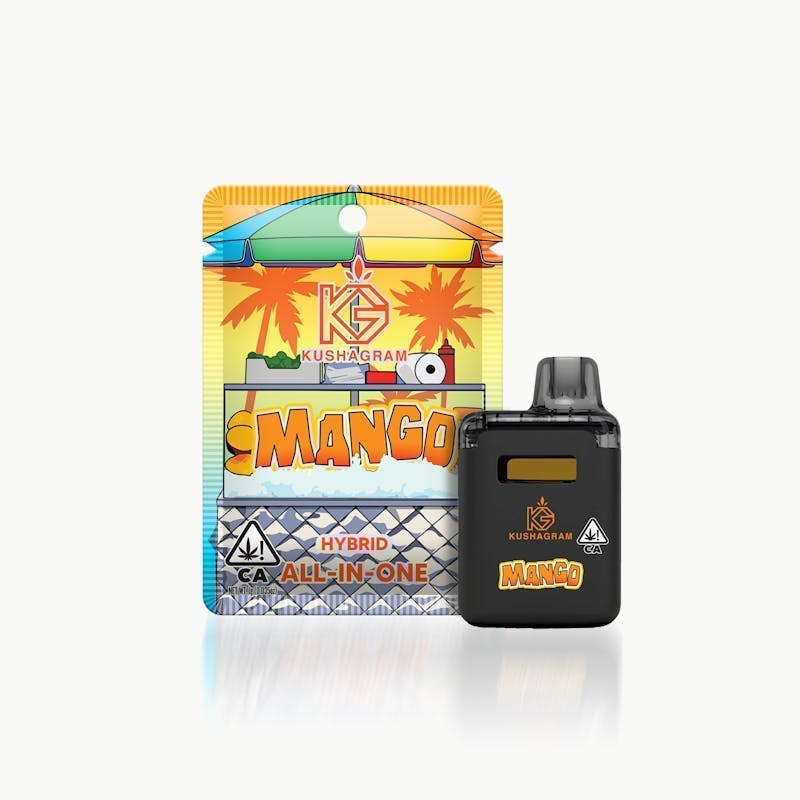 KUSHAGRAM - Mango AIO Vape - 1g - 1