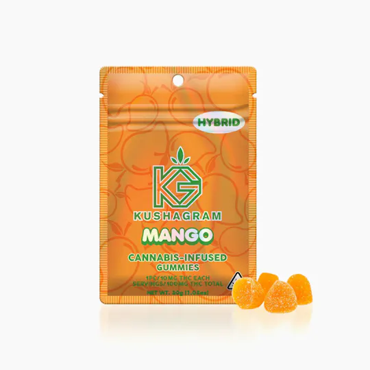 KUSHAGRAM - Mango Gummies - 100mg - 1