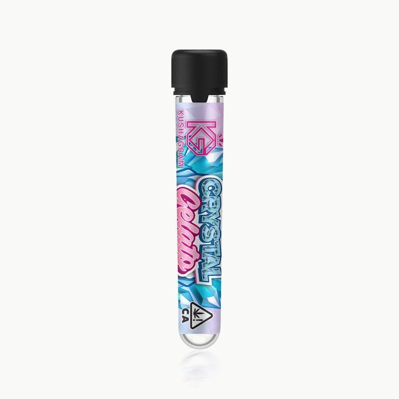 KUSHAGRAM - Crystal Gelato Infused Pre Roll - 1.2g - 1