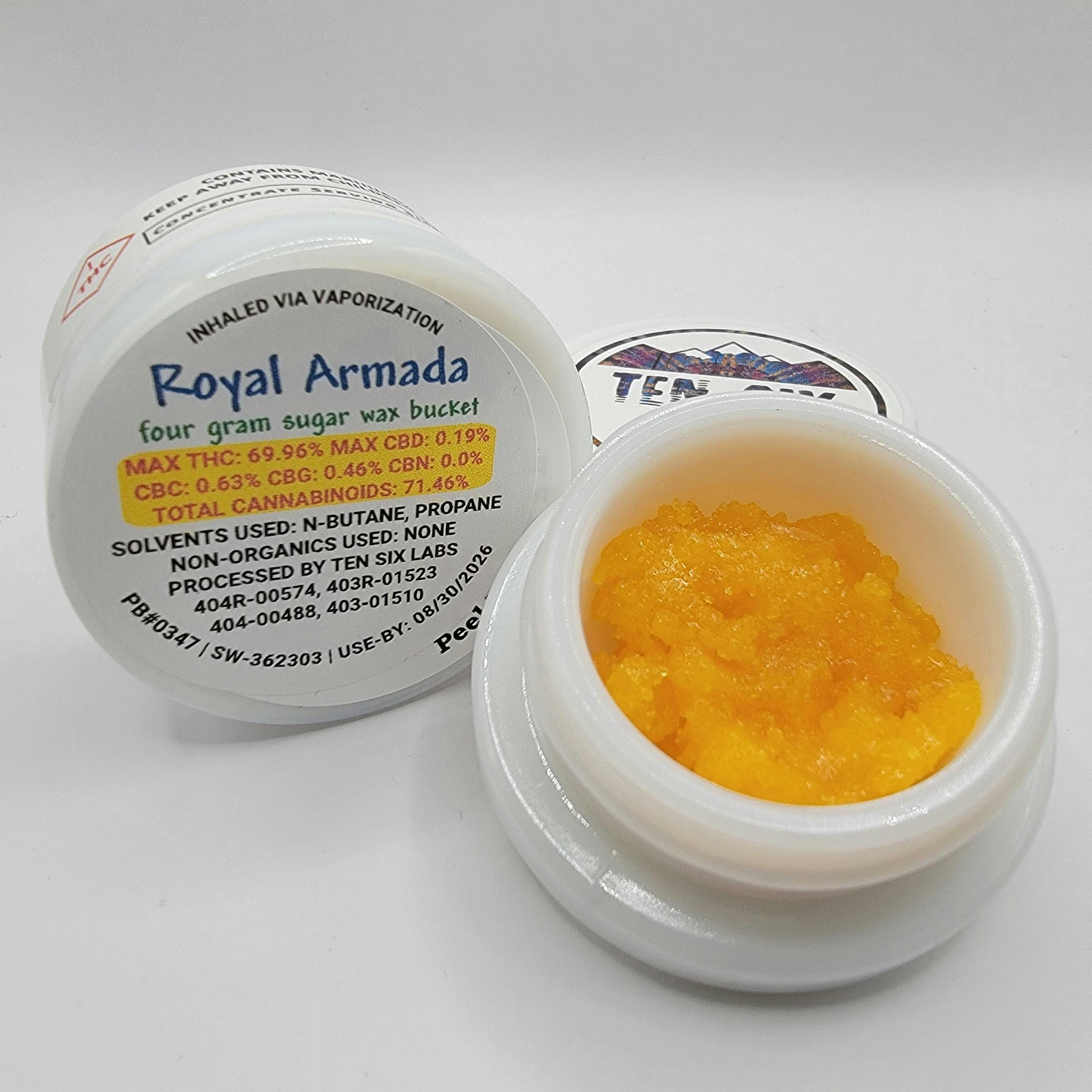 Ten Six Labs - Royal Armada - 4g Sugar Wax - 1