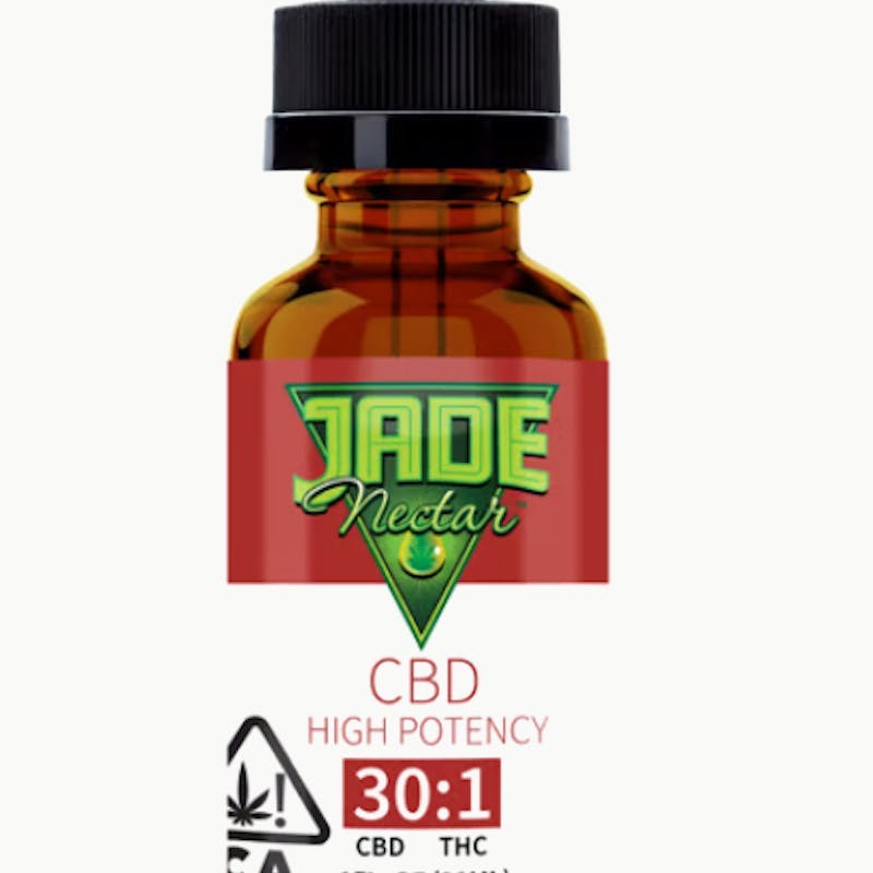 Jade Nectar - High Potency 30:1 CBD:THC Drops - 1